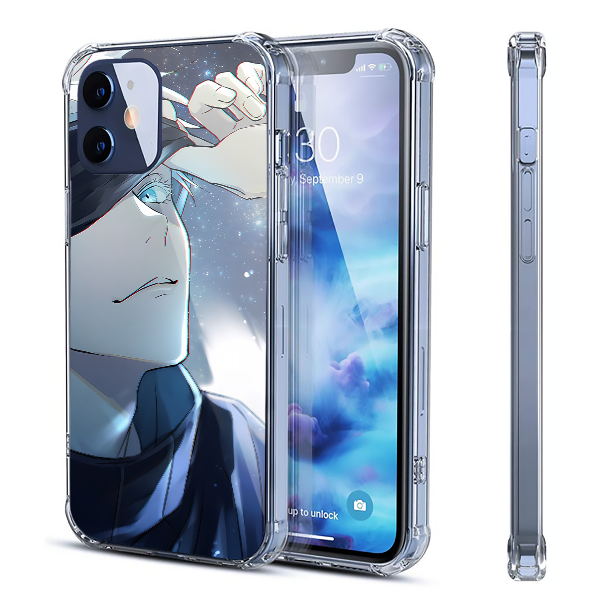 （画像用） SPY×FAMILY间谍家家酒 【iPhone 12シリーズ対応】透明スマホケース（クリアソフトケース）